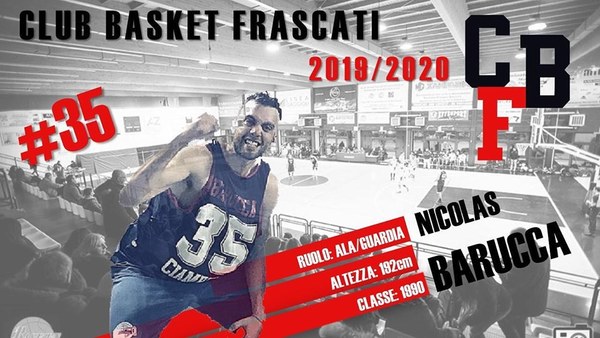 Club Bk Frascati, confermato anche il vice capitano Nicolas Barucca