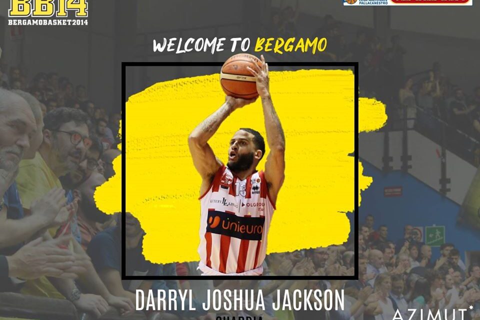 Darrly Joshua Jackson porta la sua esperienza a Bergamo