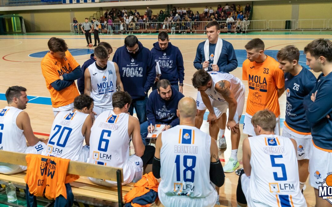 Adria Bari-Mola New Basket: storia di una domenica da resettare in fretta
