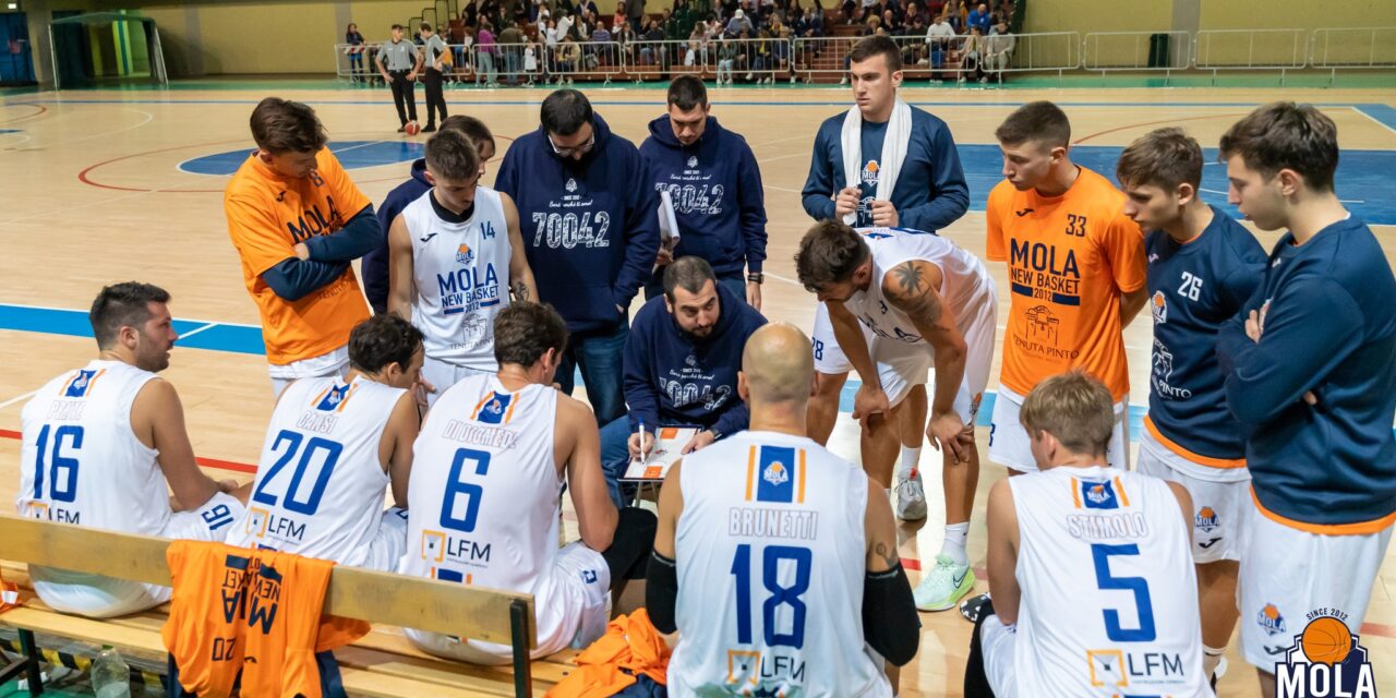 Adria Bari-Mola New Basket: storia di una domenica da resettare in fretta