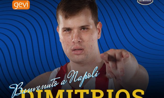 Napoli Basket, ufficiale la firma di Dimitrios Agravanis