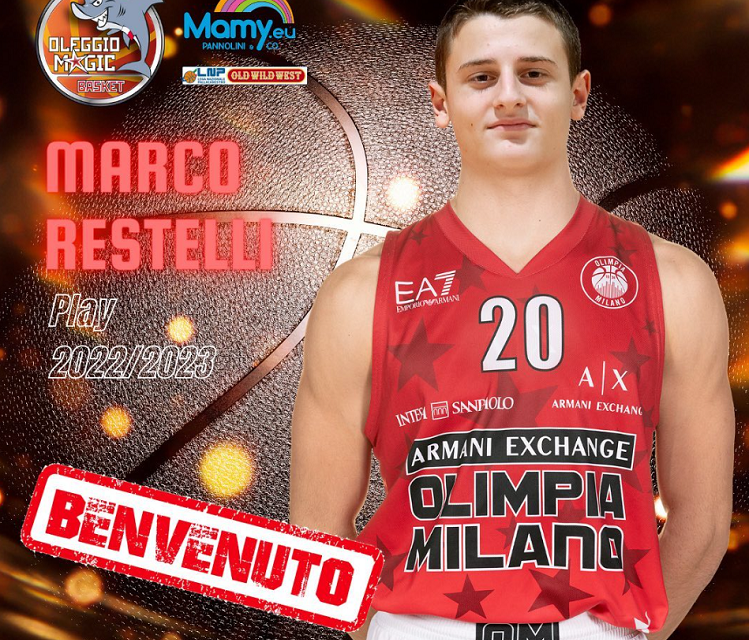 Oleggio Magic Basket, ufficiale l’ingaggio di Marco Restelli