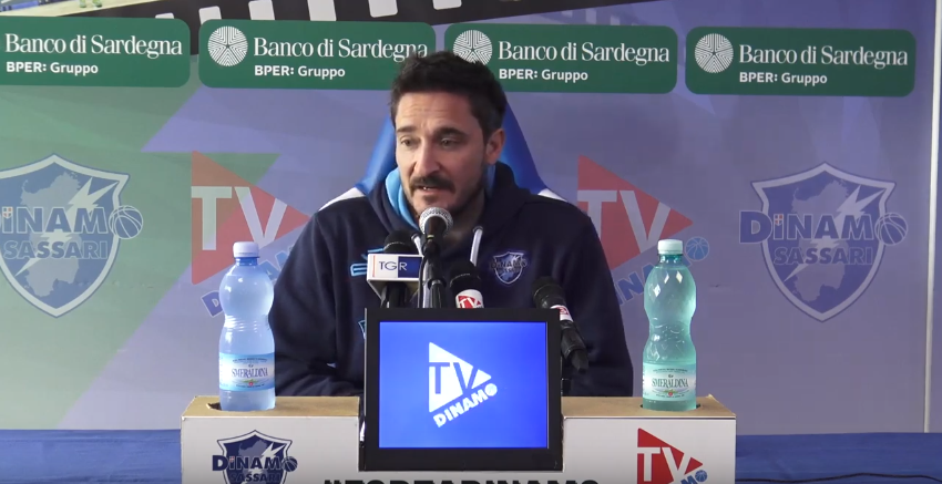 Dinamo Sassari, Pozzecco: “Il nostro gioco di squadra sarà la chiave della partita”