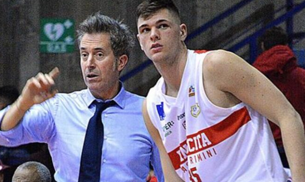 Rinascita Basket Rimini, Matteo Ambrosin rinnova per il 2020/21