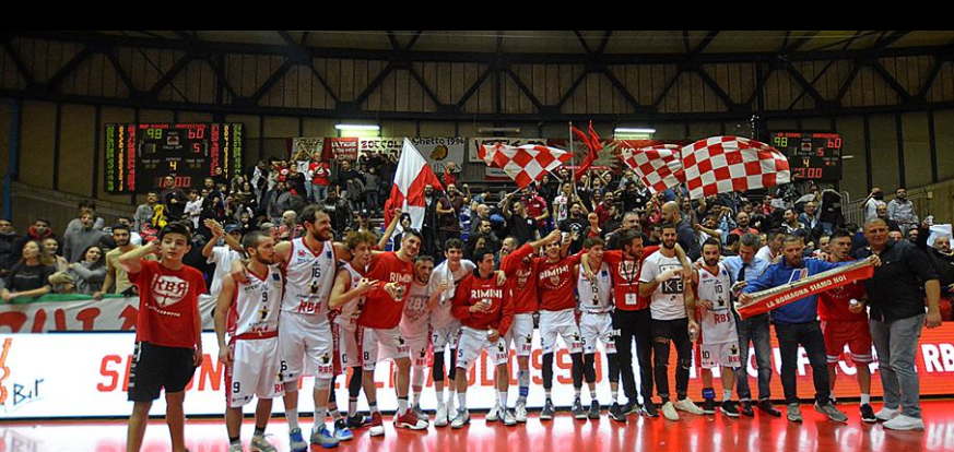 Serie C Gold Emilia Romagna, 14° turno: cade il Bologna Basket. Rimini travolgente e di nuovo capolista solitaria