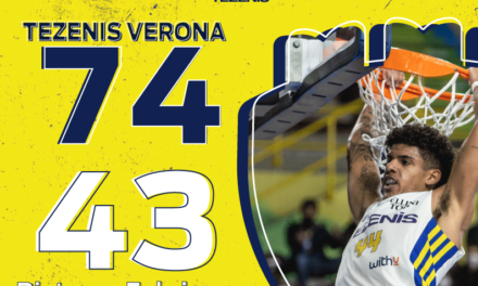 Verona rifila un +31 a Fabriano. All’AGSM Forum finisce 74-43