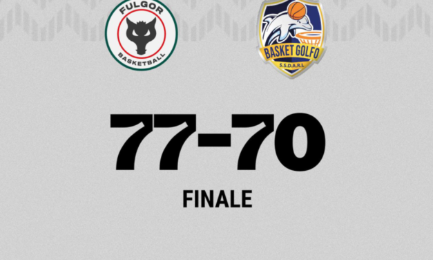 Serie B Girone A, la Fulgor Omegna sconfigge 77-70 il Basket Golfo Piombino