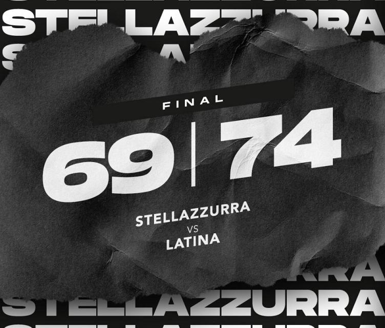 Quarta vittoria di fila per Latina. Stella Azzurra Roma ko 69-74
