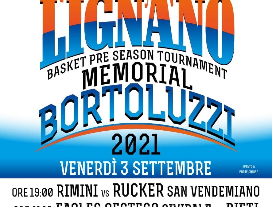 Anche il Rinascita Basket Rimini al primo memorial ‘Mario Bortoluzzi’ a Lignano Sabbiadoro