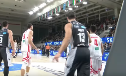 Aquila Basket Trento, Buscaglia: “Gran difesa dei ragazzi negli ultimi 5 minuti”