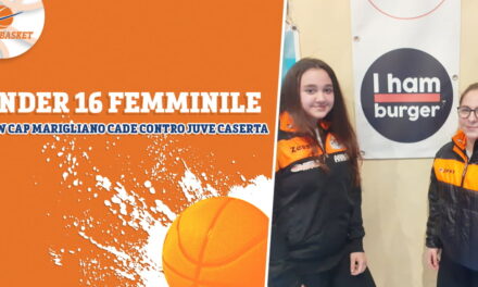 Under 16 Femminile: New Cap Marigliano – Juve Caserta Accademy  36 – 43