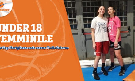 Under 18 Femminile: Todis Salerno – New Cap Marigliano  44 – 40 