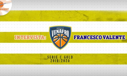 C Gold Campania: intervista a Francesco Valente (Basket Venafro)