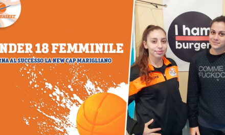 Under 18 Femminile: New Cap Marigliano – C.B. Pianura  48 – 30