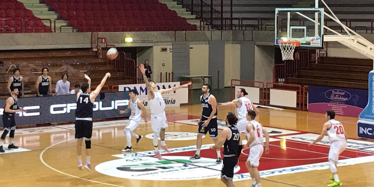 Virtus Civitanova, vittoria ai supplementari in casa di Jesi e pareggio nella serie