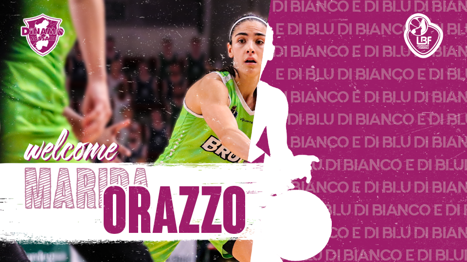 Marida Orazzo è la prima firma della Dinamo Sassari Women 2021/2022