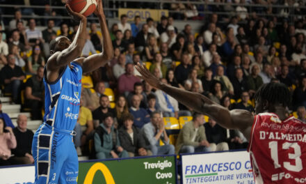 Reazione Blu Basket Treviglio, la serie con Rimini è 1-1