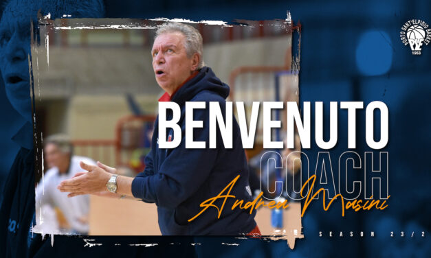 Andrea Masini nuovo coach Porto Sant’Elpidio