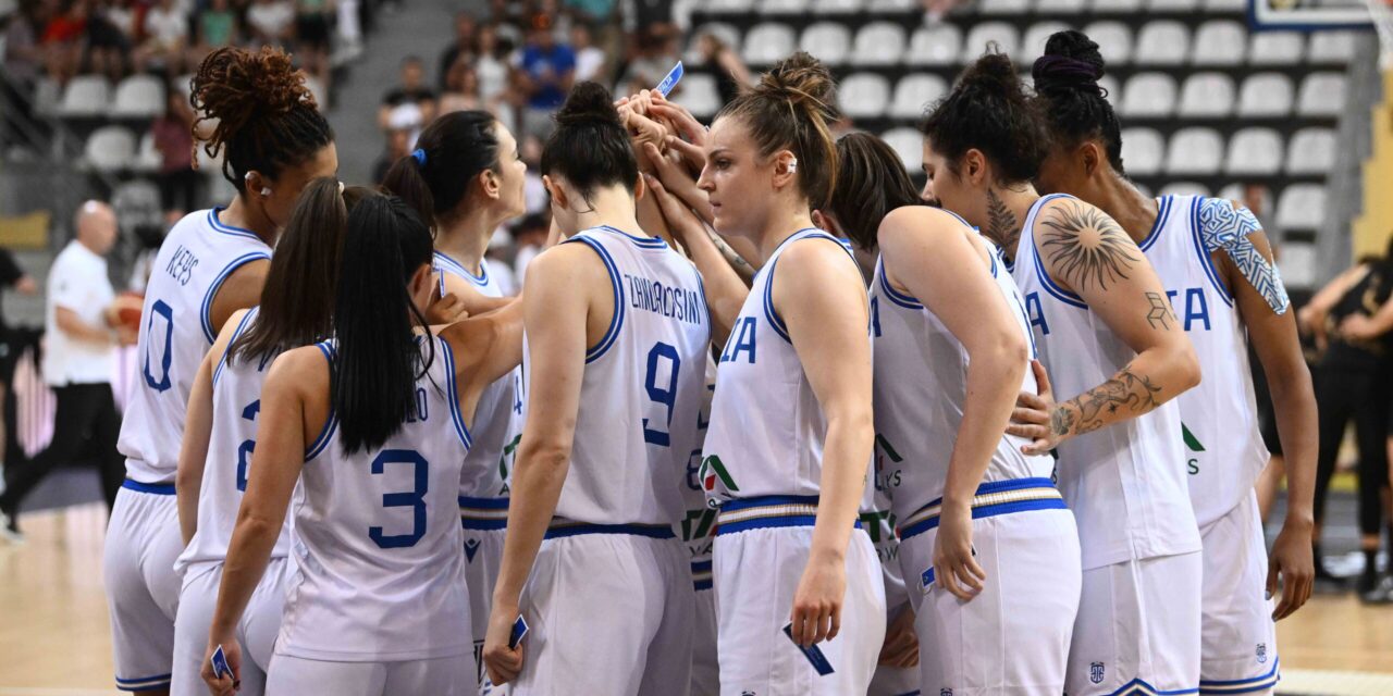 Women’s EuroBasket 2025, il 9 novembre a Vigevano Italia-Grecia