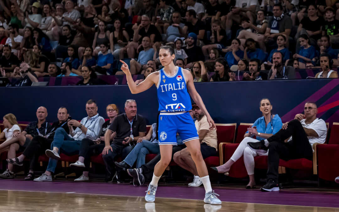 Women’s EuroBasket, Italia-Israele 88-68 (Zandalasini 33)