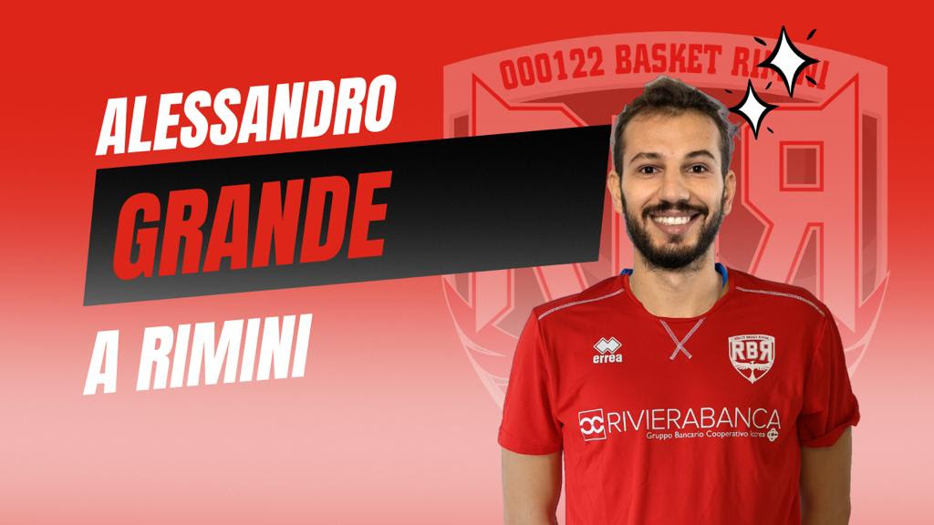 Alessandro Grande è un giocatore della RivieraBanca Rimini