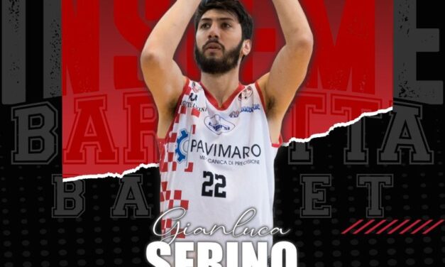 Barletta Basket, arriva la firma di Gianluca Serino