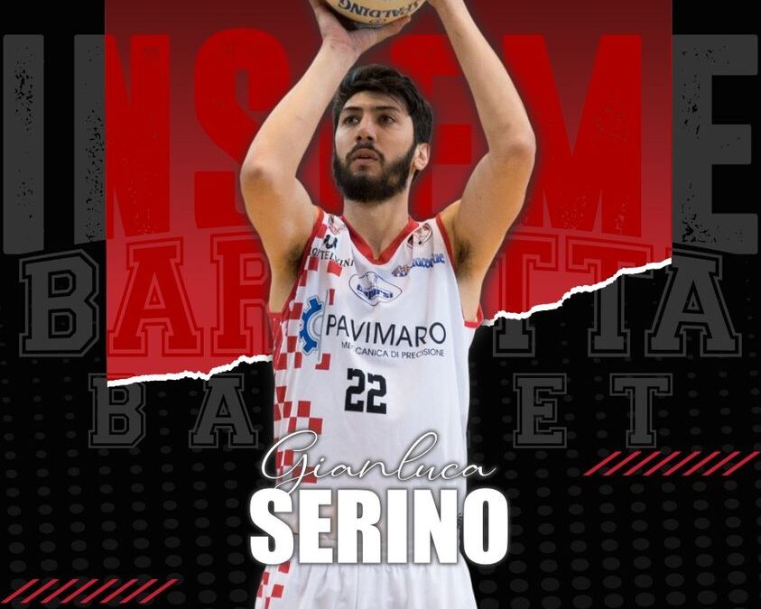 Barletta Basket, arriva la firma di Gianluca Serino