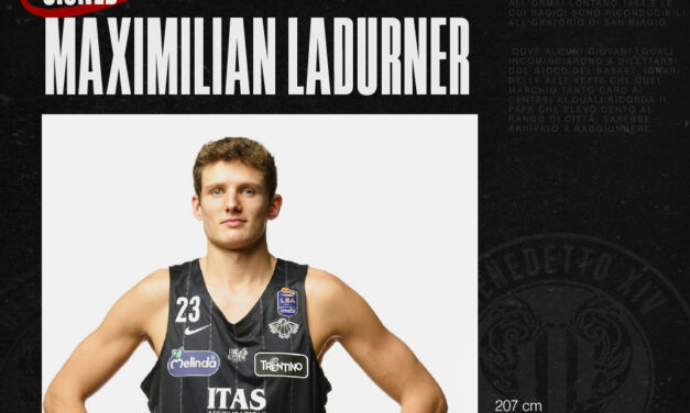 Maximilian Ladurner è un nuovo giocatore della Sella Cento