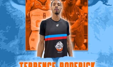 Terrence Roderick è un nuovo giocatore della Npc Rieti